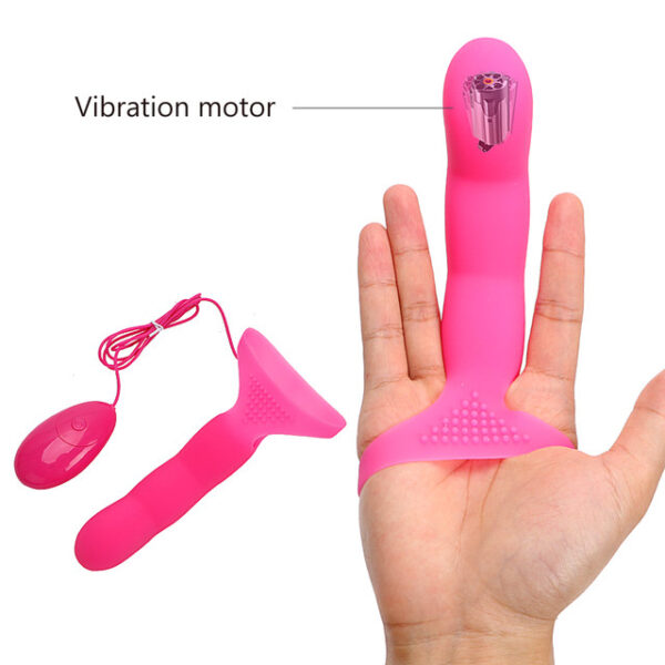 Finger Vibrator 7 Speed Strap On Female Masturbation G-spot Orgasm Massage Clitoris Stimulator Sex Toys for Women Lesbian - Image 5