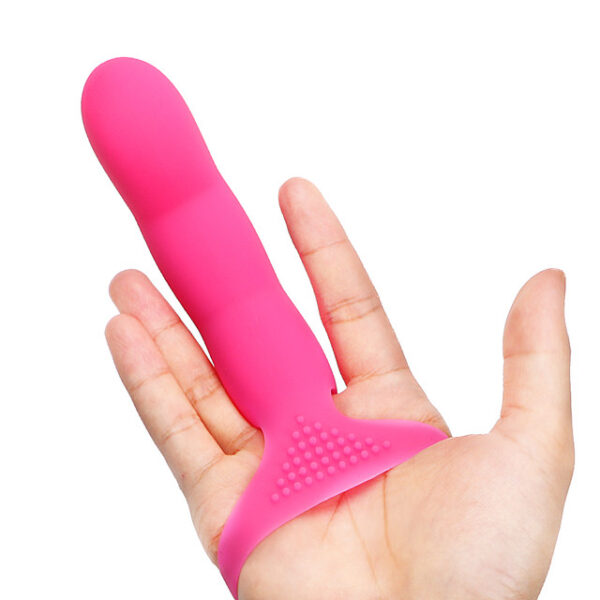 Finger Vibrator 7 Speed Strap On Female Masturbation G-spot Orgasm Massage Clitoris Stimulator Sex Toys for Women Lesbian