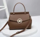 Autumn and Winter New Leather Lux DGG Ladies Handbag Casual Business Shoulder Bag