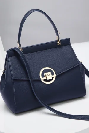 Autumn and Winter New Leather Lux DGG Ladies Handbag Casual Business Shoulder Bag