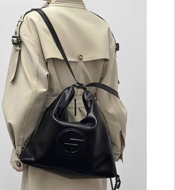 Black Fashion G Lux Bag For Women Shoulder Cross Body Handbags New In Trends Lux Handbags - immagine 2