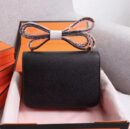 Autumn and Winter New Leather Lux HH Ladies Handbag Casual Business Cross Shoulder Bag