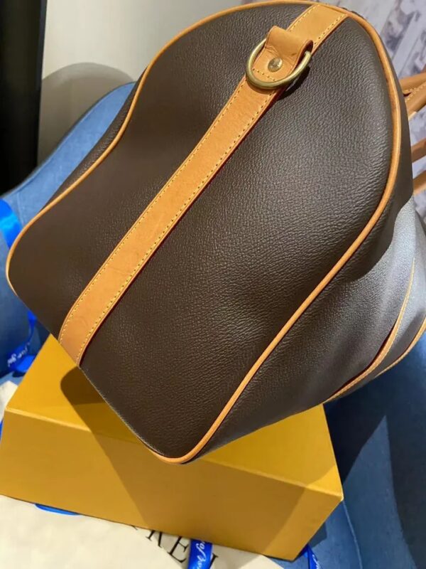 VL Lux Women Genuine Leather Duffle Travel Hand Bag - immagine 4