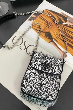 Women Fashion P Lux High Quality Glitter Cross Body Shoulder Bag