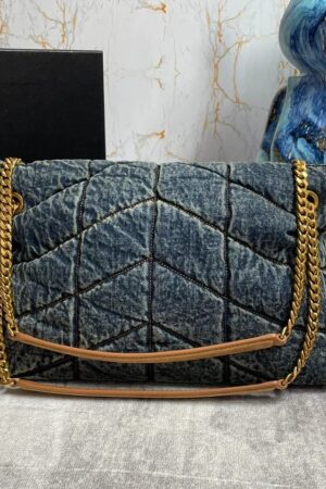 Fashionable Versatile Cow Leather Women’s Bag Lux YL Triangle Shoulder Bag Single Handle