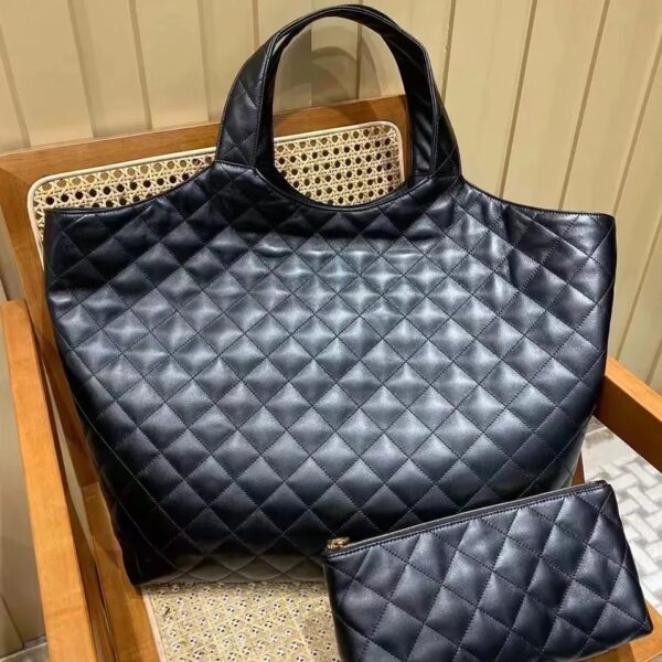 Fashionable Versatile Cow Leather Women’s Bag Large Tote Lux YL Shoulder Bag Single Handle