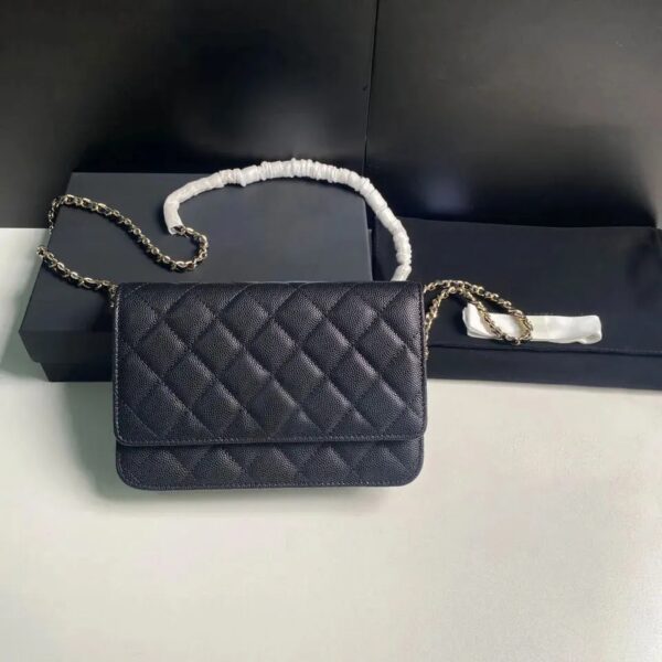 Calf Skin Wallet C Lux Fashion Women Cross Shoulder Chain Bag