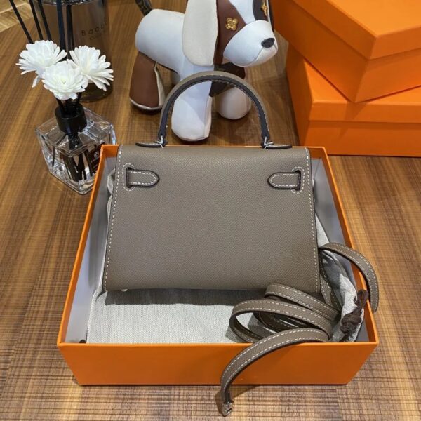 High Leather Quality H Lux women Cross Body Shoulder Bag - Image 4