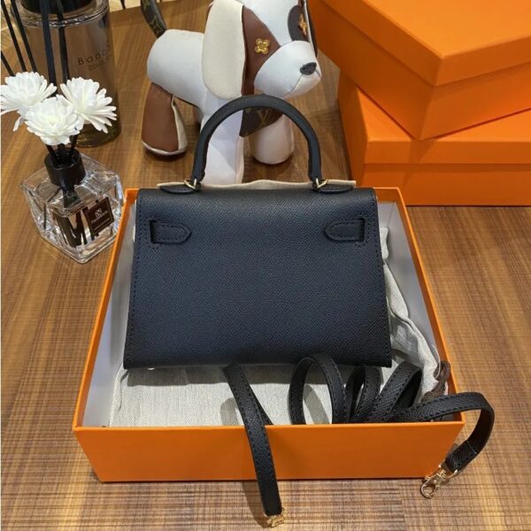High Leather Quality H Lux women Cross Body Shoulder Bag - Image 3
