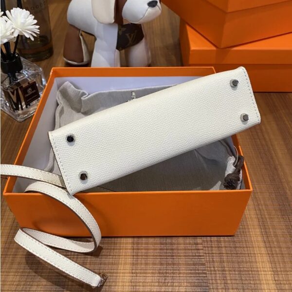 High Leather Quality H Lux women Cross Body Shoulder Bag - Image 6