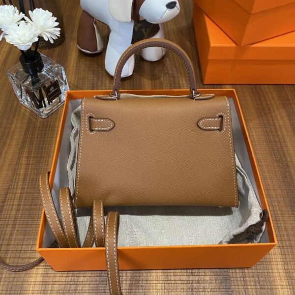 High Leather Quality H Lux women Cross Body Shoulder Bag - Image 2