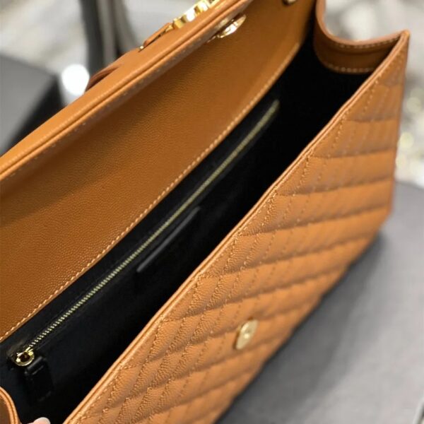 Fashionable Versatile Cow Leather Women’s Chain Bag Lux YL Triangle Shoulder Bag Single Handle - immagine 4