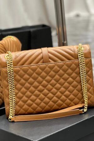 Fashionable Versatile Cow Leather Women’s Chain Bag Lux YL Triangle Shoulder Bag Single Handle