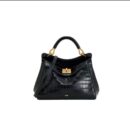 New Handbag Lucia Lock Shoulder Bag Crossbody Bag Luxury Brand Bag High-end Lightweight Fashion Versatile Women's Bag