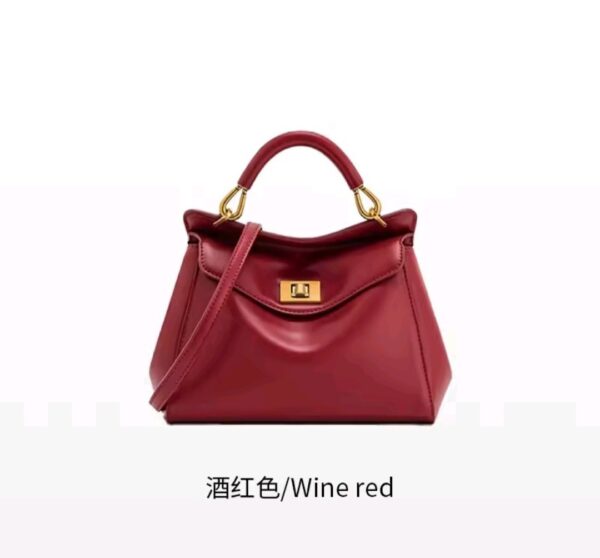 New Handbag Lucia Lock Shoulder Bag Crossbody Bag Luxury Brand Bag High-end Lightweight Fashion Versatile Women's Bag - Image 2