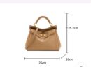 New Handbag Lucia Lock Shoulder Bag Crossbody Bag Luxury Brand Bag High-end Lightweight Fashion Versatile Women's Bag