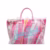SB New Women's Large Capacity Leisure Travel Straw Mat Handmade Tassel Handbag Tote Bag - 3