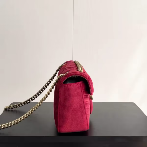 New Velvet G Lux Bags For Women Design Flap Bag Fashion Ladies Handbags With Chain Straps Dinner Bag Femme Shoulder Bags - Image 6