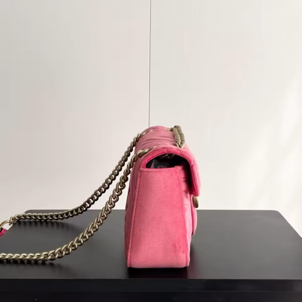 New Velvet G Lux Bags For Women Design Flap Bag Fashion Ladies Handbags With Chain Straps Dinner Bag Femme Shoulder Bags - Image 3