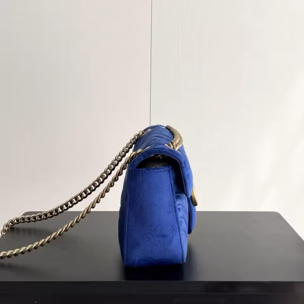 New Velvet G Lux Bags For Women Design Flap Bag Fashion Ladies Handbags With Chain Straps Dinner Bag Femme Shoulder Bags - Image 2