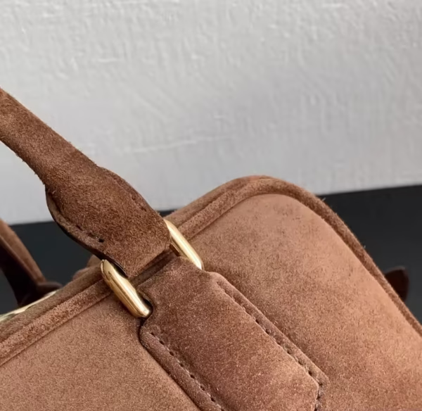 P Lux Design Women's Handbags for Winter High Quality Suede Shoulder Bags, Casual Fashion Crossbody Bags - immagine 2
