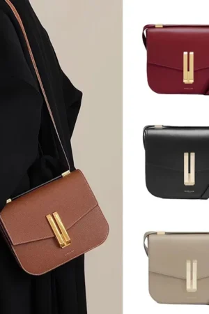 New Tofu Bag for Women Premium Genuine Leather Small Square Bag Light Luxury Single Shoulder Cross Shoulder Women's Bag