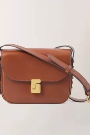 Luxury Briefcase Designer Women Genuine Leather Purple Shoulder Bag Messenger Bag Preppy Vintage Envelope Bags Female